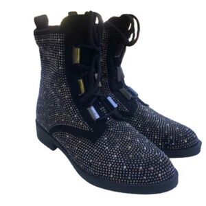 Italina sparkle studded boots 6